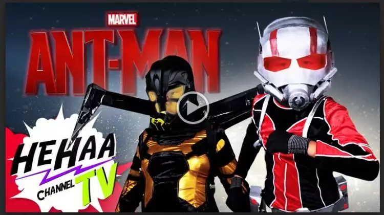 VIDEO: Parodi Ant-Man anak-anak Thailand, keren!