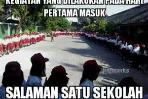 Meme hari pertama masuk sekolah yang bikin kamu terkenang masa lalu