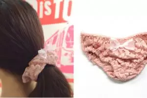 Tren baru Jepang ini nyentrik, 'celana dalam' dijadikan ikat rambut