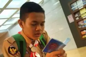 Kelana, tetap menghafal Alquran di tengah Jambore Dunia, salut!