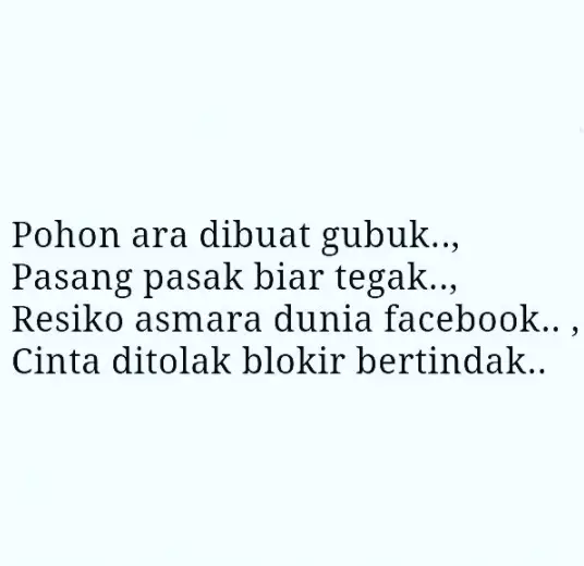 Pantun lucu bikin senyum © 2021 brilio.net Pantun lucu bikin senyum © 2021 brilio.net