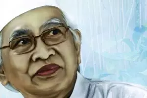 Pintu ruang ibadah Gus Mus lebih pendek dari manusia, apa maksudnya?