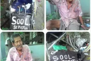 Kisah Margono bertahan hidup usai 'dibuang' keluarga karena lumpuh