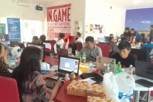 Beginilah aktivitas para pembuat game saat berkumpul 