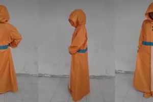 Hi-Robot, jas hujan syar'i dan stylish untuk para hijaber