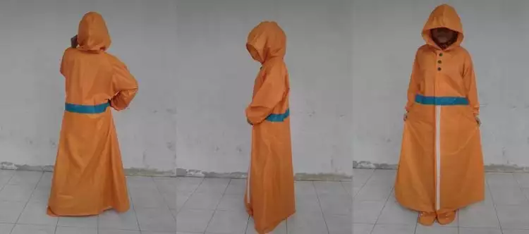 Hi-Robot, jas hujan syar'i dan stylish untuk para hijaber