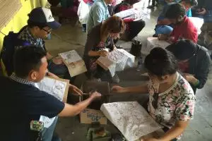 Yuk, Belajar membatik di Giriloyo 