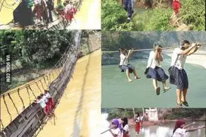 Kesusahan anak Indonesia pergi sekolah jadi guyonan di Facebook asing