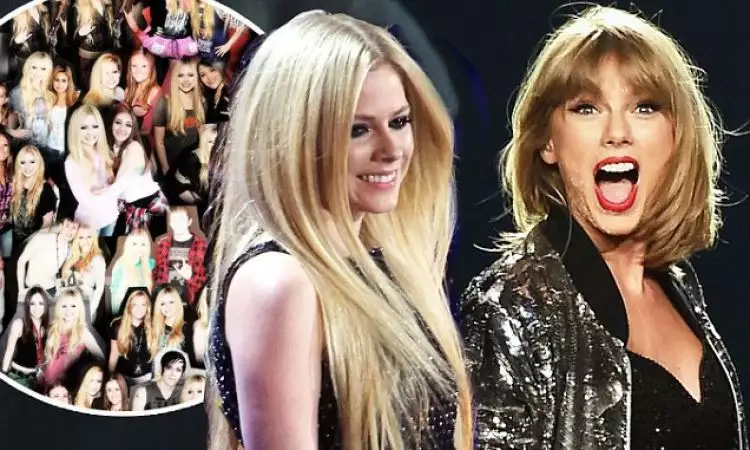 Heboh Taylor Swift dan Avril Lavigne 'perang' di media sosial