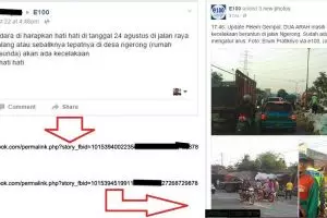 Heboh postingan netizen yang tepat memprediksi kecelakaan