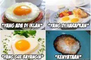 10 Meme makanan yang nggak sesuai dengan di iklan