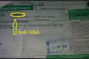 Setelah nama Tuhan bikin geger, kini ada lagi nama Allah 