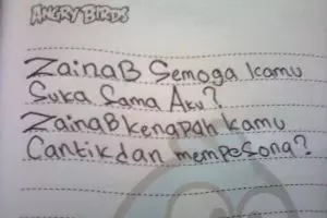 16 Surat cinta anak SD yang bikin geli & kangen masa kecil