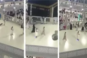 Pria yang tawaf mengelilingi Kakbah dengan segway tuai pro-kontra