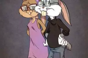 Begini jadinya jika para tokoh kartun beranjak tua, masih tetap lucu?