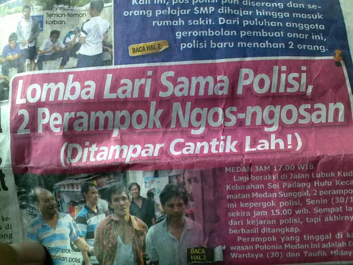 Judul berita ini bikin pembaca geleng-geleng kepala