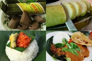 15 Makanan Indonesia ini hanya sedap dibungkus atau dimasak pakai daun