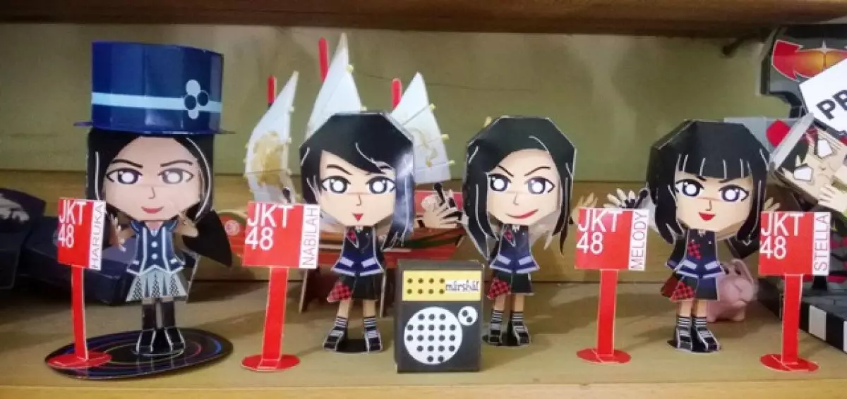 Lipat sini lipat sana ala Ganes, jadilah boneka kertas unik ini