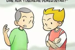 Cara komikus sindir pemerintah tangani kabut asap