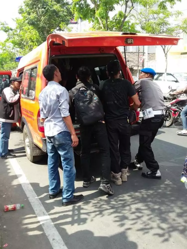 Tukang parkir di Jogja meninggal dunia saat makan