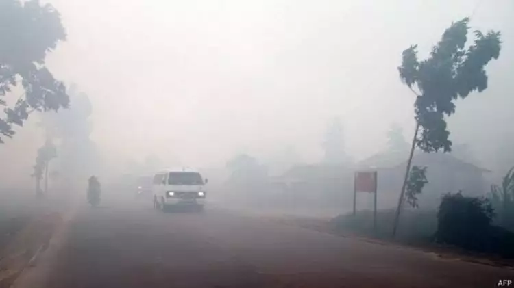 Asap di mana-mana, udara Sumatera berbahaya untuk manusia