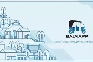 Selain ojek online, di Jakarta sekarang ada bajaj online juga, wow!