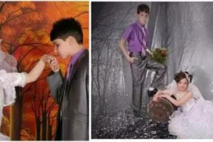 Kenalan online, sepasang bocah menikah di usia 13 tahun