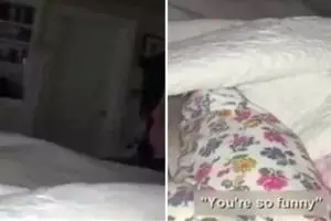 Suara tanpa wujud 'you so funny' ada dalam rekaman bocah ini, serem!