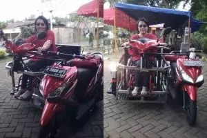 Berkat modifikasi kece buatannya, Catur membuat kaum difabel tersenyum