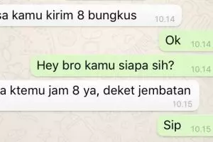 Apes, ingin pesta narkoba malah SMS ke kepala unit narkotika 