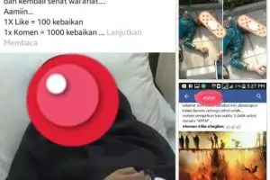 Hati-hati dengan ajakan 'Like & Share status ini' di Facebook