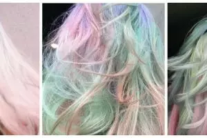 Good bye rainbow hair, sekarang saatnya kamu coba tren opal hair!