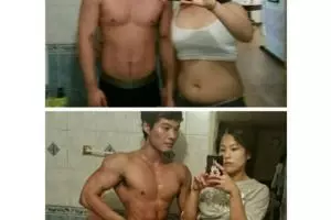 Saling dukung, pasangan ini sama-sama mampu turunkan berat badan