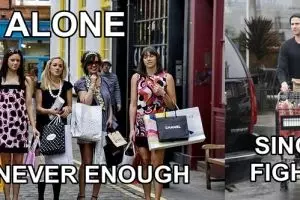 Cewek belanja vs cowok belanja? Hmm, kayak gimana sih? 