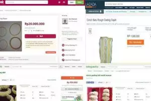 Fasilitasi jual beli produk gading gajah, toko online tuai protes