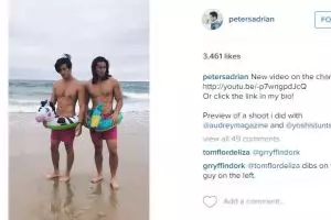 Perkenalkan si ganteng Peter Adrian, adik Yoshi Sudarso si Ranger Biru