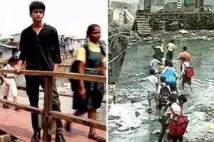 Pelajar ini bangun jembatan untuk akses anak-anak desanya bersekolah