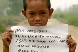 Rindu udara segar, anak-anak di perbatasan ini kirim pesan ke Jokowi
