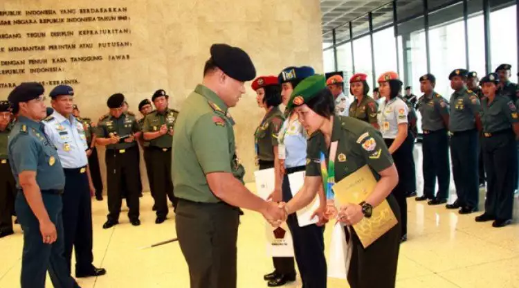 3 Prajurit cantik TNI raih medali di Olimpiade Militer Dunia di Korsel