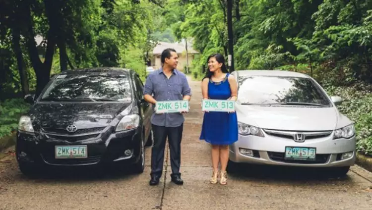 Pernikahan mereka berawal dari pelat mobil, speechless!