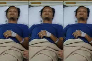 Mantan Kiper Timnas Kurnia Sandy kini terbaring lemas di rumah sakit
