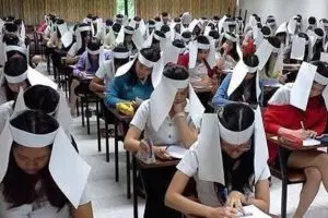 Di China, siswa yang mencontek bisa dihukum 7 tahun penjara