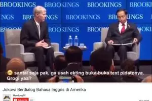 Tak jawab pertanyaan akademisi AS, Jokowi lagi-lagi kena bully