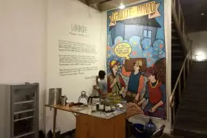 Serunya belajar meracik kopi di pameran seni Biennale Jogja XIII 2015