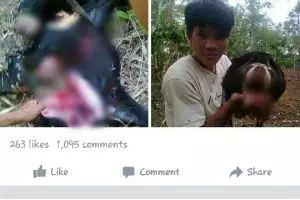 Lagi, orang tega mutilasi tubuh beruang madu, biadab!