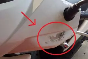 Ternyata stiker motor juga diincar pencuri, hati-hati