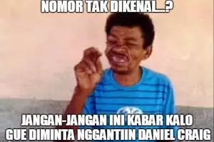 Ini yang terbesit di pikiran ketika mendapat panggilan tak dikenal