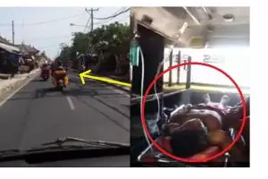 Aksi moge tak beri jalan untuk ambulans bawa pasien menuai kecaman