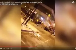 Ini video suasana mencekam stadion dan penjuru kota Paris usai diteror