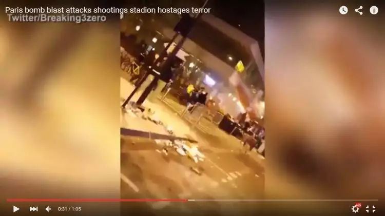 Ini video suasana mencekam stadion dan penjuru kota Paris usai diteror